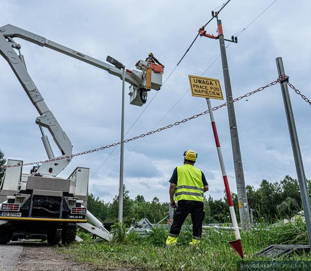 Ćwiczenia reagowania kryzysowego na zaporze w Solinie