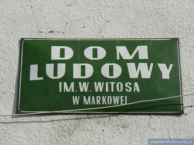 Dom Ludowy w Markowej. Fot. Wikipedia/Commons