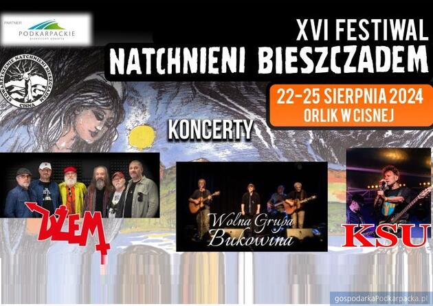 Trwa XVI Festiwal Natchnieni Bieszczadem. Gwiazdy to Dżem i KSU