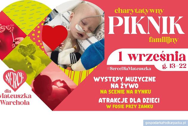 Charytatywny piknik dla Mateuszka Warchoła