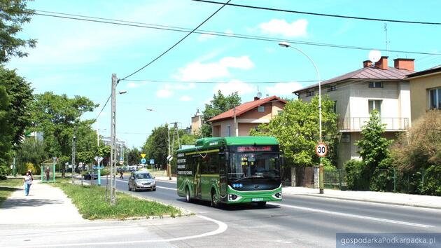 Fot. ilustracyjne (MKS Dębica - elektryczny autobus testowy)