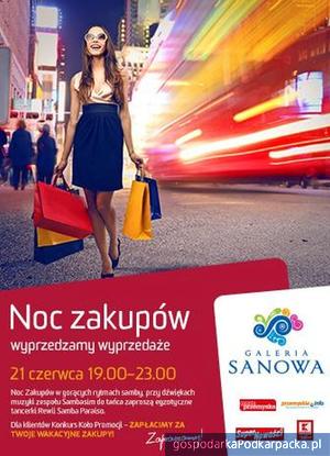 Przemyśl – Noc Zakupów w Galerii Sanowa