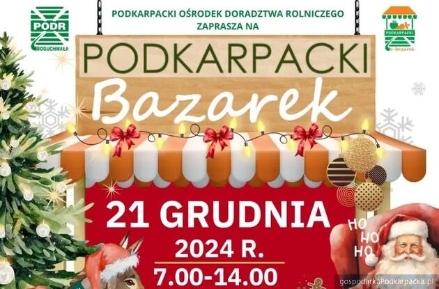 Przedświąteczny z Podkarpacki Bazarek w Boguchwale