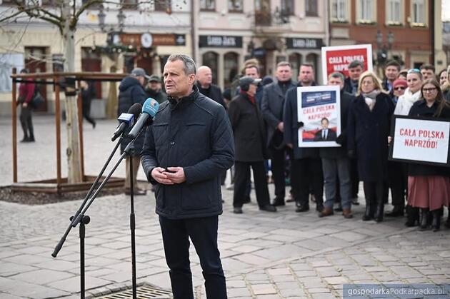 Poseł Zdzisław Gawlik. Fot. Piotr Chuchla