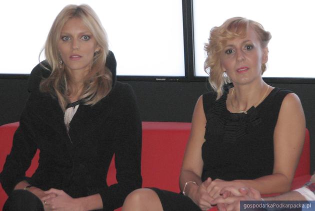 Od lewej Anja Rubik i Marta Półtorak, prezes Develop Investment - inwestora Millenium Hall