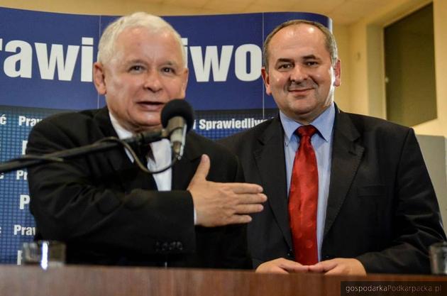 Jarosław Kaczyński i Zdzisław Pupa. fot. zdzislawpupa.pl