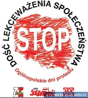 Związki zawodowe organizują Ogólnopolskie Dni Protestu