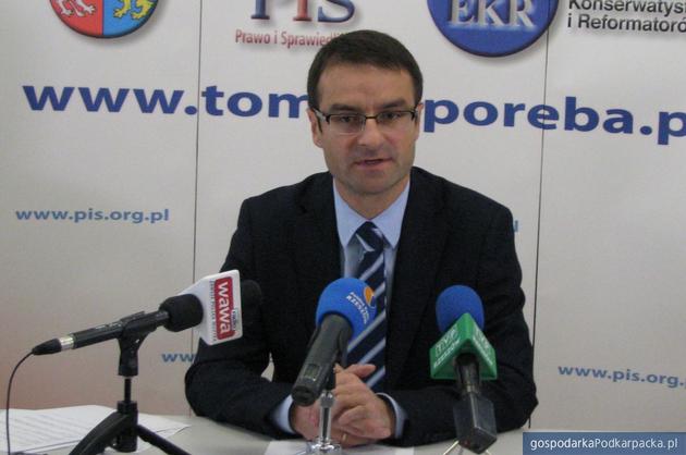Tomasz Poręba, poseł do Parlamentu Europejskiego. Fot. Adam Cyło
