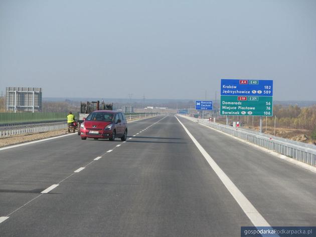 Autostrada A4 Dębica-Rzeszów 29 października 2013