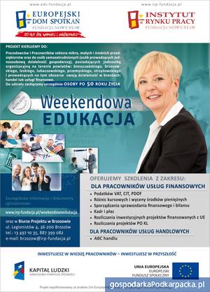 Weekendowa edukacja - szansą dla firm