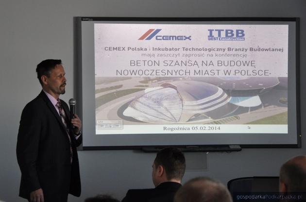 Piotr Rusecki, wiceprezes Cemex oraz wiceprezes ERMCO (European Ready Mixed Concrete Organization). Fot. Best Construction