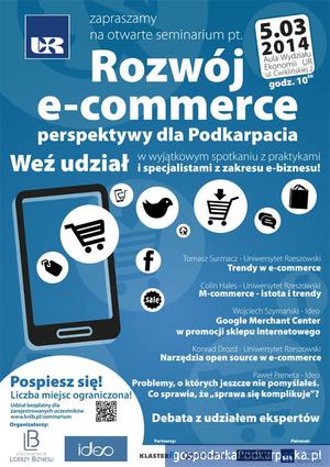 Konferencja „Rozwój e-commerce - perspektywy dla Podkarpacia”