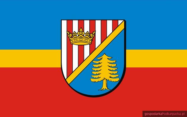 Flaga powiatu niżanskiego. Źródło Wikipedia/Poznaniak