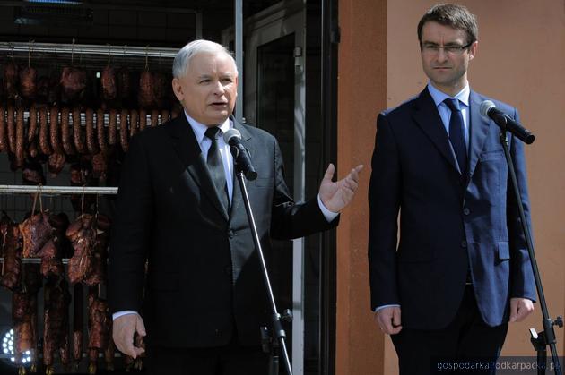 Jarosław Kaczyński i Tomasz Poręba. Fot. Archiwum PiS