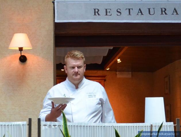 Arkadiusz Wejer, szef kuchni restauracji Wesele - Hotel Bristol
