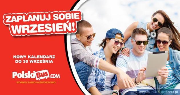Nowy kalendarz PolskiBus.com na wrzesień 2014