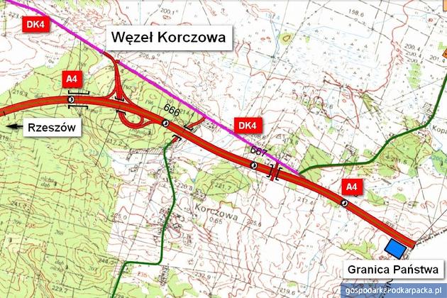 Autostrada A4 – węzeł Korczowa oddany do ruchu