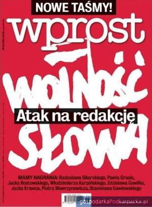 Zdzisław Gawlik na taśmach Wprost