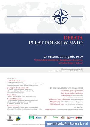 Debata „15 lat Polski w NATO”