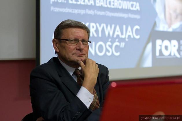 Prof. Leszek Balcerowicz. Fot. Archiwum