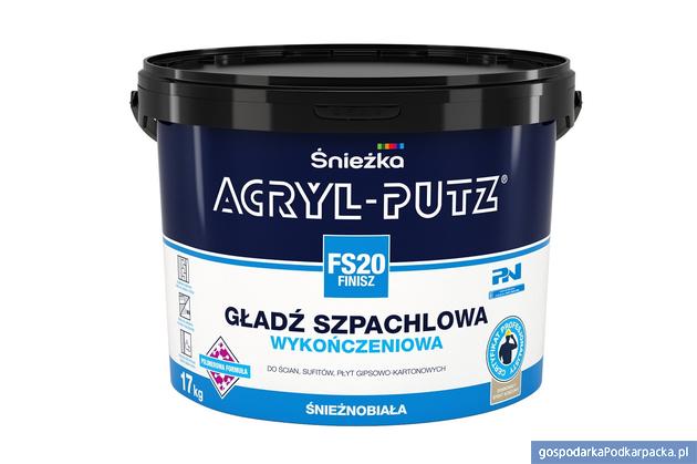 Śnieżka Acryl-Putz z certyfikatem Polskiej Normy