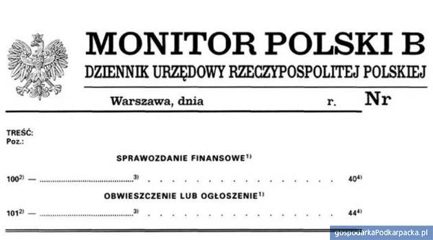 Likwidacja Monitora Polskiego B dopiero za rok