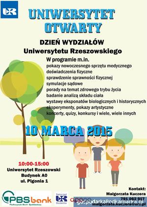 Uniwersytet Otwarty - Dzień Wydziałów Uniwersytetu Rzeszowskiego