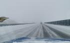 Śnieżyca na Podkarpaciu- zdjęcia z autostrady A4