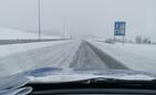 Śnieżyca na Podkarpaciu- zdjęcia z autostrady A4