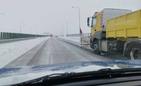 Śnieżyca na Podkarpaciu- zdjęcia z autostrady A4