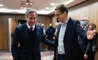 Od lewej Antony Blinken i Mateusz Morawiecki. Fot. Maj/KPRM