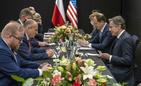 Spotkanie polskiego ministra spraw zagranicznych Zbigniewa Raua i sekretarza stanu USA Antony Blinkena  