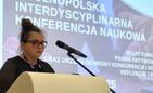 Otwarcie konferencji – dr Monika Kapuścińska, dziekan Filii w Jaśle Akademii Humanistyczno-Ekonomicznej w Łodzi