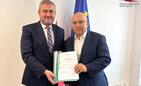 Od lewej wiceminister Stanisław Bukowiec i poseł Adam Dziedzic