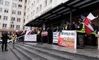 Rolnicy protestowali w Rzeszowie przeciwko umowie Unii Europejskiej z Mercosur 