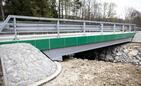 Nowy most na potoku Rafałowskim w Woli Rafałowskiej 