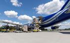 Towarowy Boeing 747 linii National Airlines obsłużony na lotnisku w Jasionce