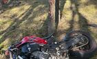 Śmiertelny wypadek motocykla w Grębowie