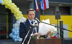 Burmistrz Brzozowa Szymon Stapiński. Fot. brzozow.pl 
