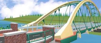 Nowy most w Kątach nad Wisłoką