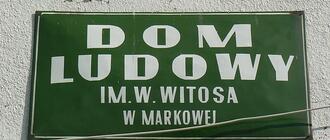 Dom Ludowy w Markowej. Fot. Wikipedia/Commons