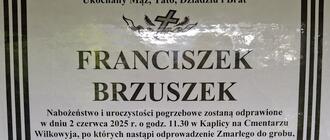 Zmarł Franciszek Brzuszek