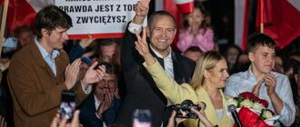 Karol Nawrocki z rodziną