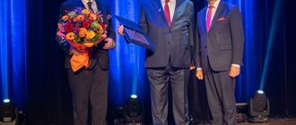 Od lewej Jerzy Borcz, Mieczysław Łagowski i Władysław Ortyl. Fot. Krzysztof Witek