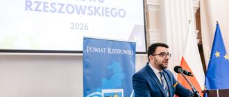 Starosta rzeszowski Krzysztof Jarosz