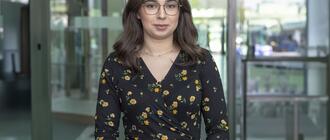 Faustyna Stopyra z Politechniki Rzeszowskiej. Fot. Beata Motyka