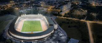 Zdjęcie projektu Podkarpackiego Centrum Lekkiej Atletyki w Rzeszowie