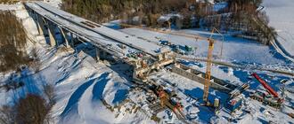 Budowa S19 na odcinku S19 Babica - Jawornik. Fot. GDDKiA