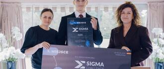 Mateusz Kozdraś, student elektromobilności na Politechnice Rzeszowskiej zwycięzcą w konkursie Sigma Challange