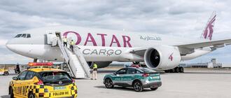 Boeing 777-200 Freighter Qatar Airways Cargo wylądował w Jasionce